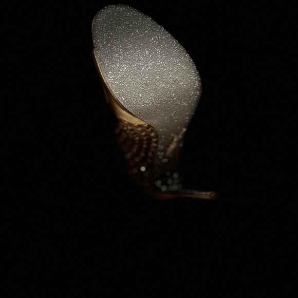 Elegant Gold Stiletto Heels - Picture 8 of 14